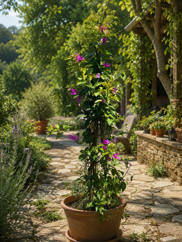 Piramis formájú murvafürt (Bougainvillea glabra)